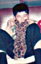 堀内悟と初代ジャガーの写真、38.7KB
